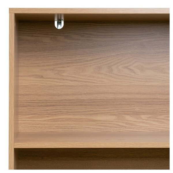 Knihovna v dekoru dubu v přírodní barvě 80x172x40 cm Elia – Casa Selección