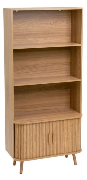 Knihovna v dekoru dubu v přírodní barvě 80x172x40 cm Elia – Casa Selección