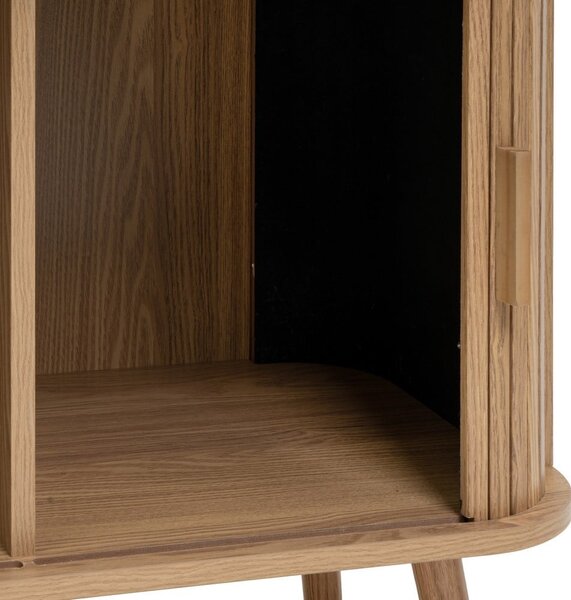 Knihovna v dekoru dubu v přírodní barvě 80x172x40 cm Elia – Casa Selección