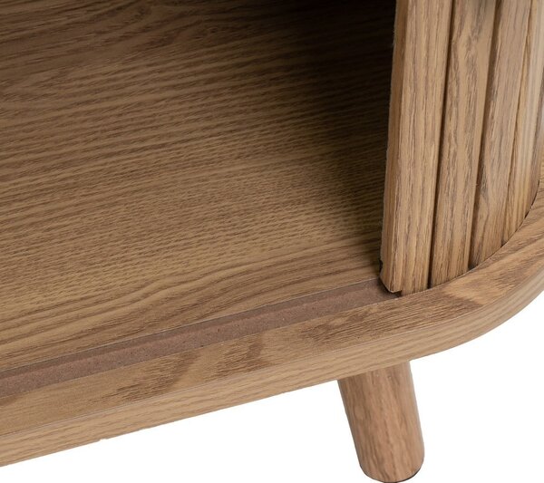 Knihovna v dekoru dubu v přírodní barvě 80x172x40 cm Elia – Casa Selección