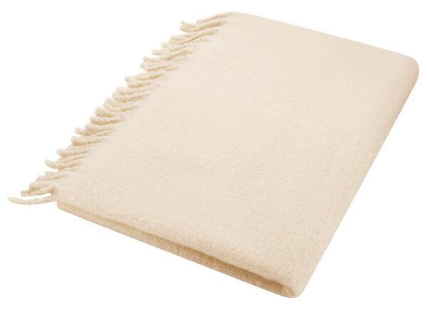 Livarno® Hebká deka, 130 x 170 cm (krémová) (100400893002)