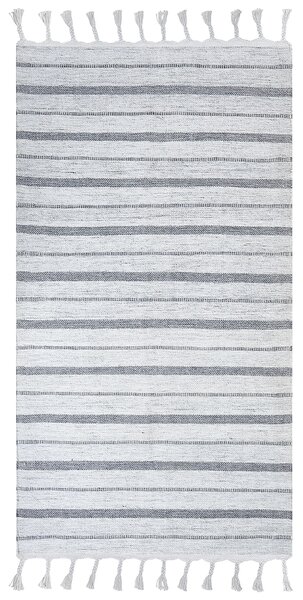 Koberec BADEMLI Krémově bílá 80 x 150 cm
