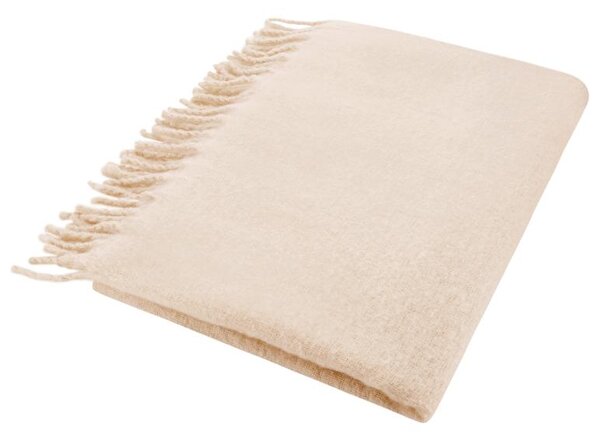 Livarno® Hebká deka, 130 x 170 cm (béžová) (100400893003)