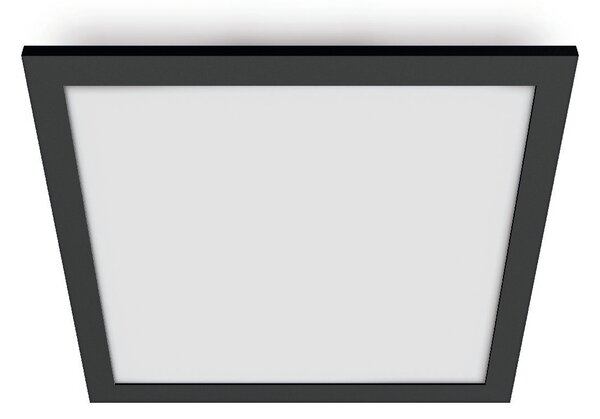WiZ přisazený LED panel 12W 1000lm 2700-6500K IP20 30x30cm, černý