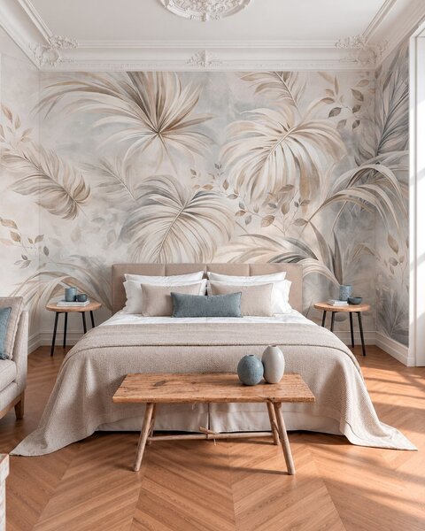 Fototapety Jemné houpání, Fototapety s přírodními motivy, Fototapety palmové listy, w05956 : uwalls.cz