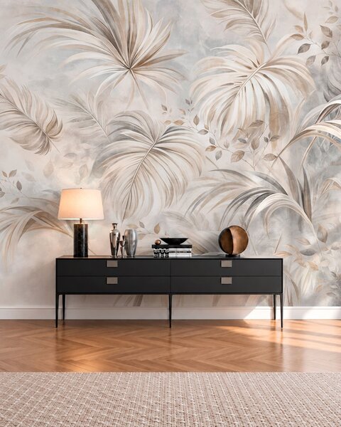 Fototapety Jemné houpání, Fototapety s přírodními motivy, Fototapety palmové listy, w05956 : uwalls.cz