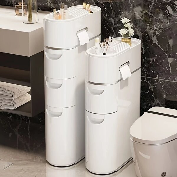 Storelux™ Luxusní úložný Regál Pro Mezery Mezi Nábytkem - 4 úrovně