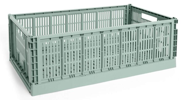 HAY Úložná přepravka Colour Crate X-Large, sage green