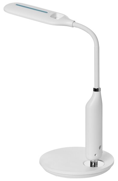 LED stolní lampa CYGNUS se stmívačem Kov Bílá