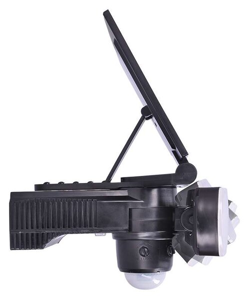 LED solární světlo se senzorem WO772, černá