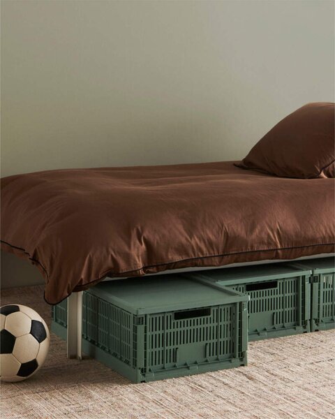 HAY Úložná přepravka Colour Crate X-Large, sage green