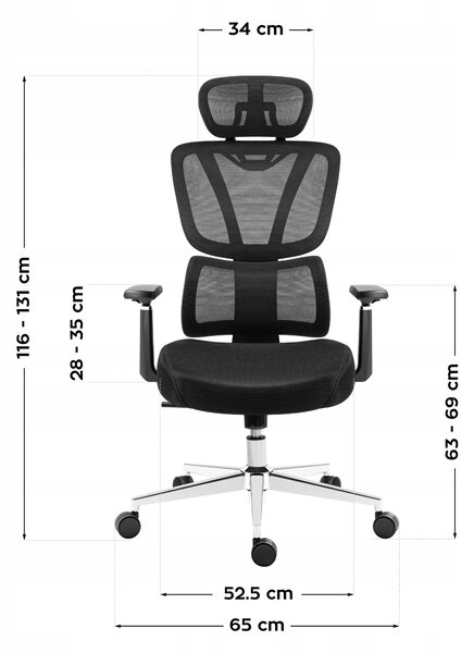 Kancelářské křeslo Markadler Expert 4.6 Black