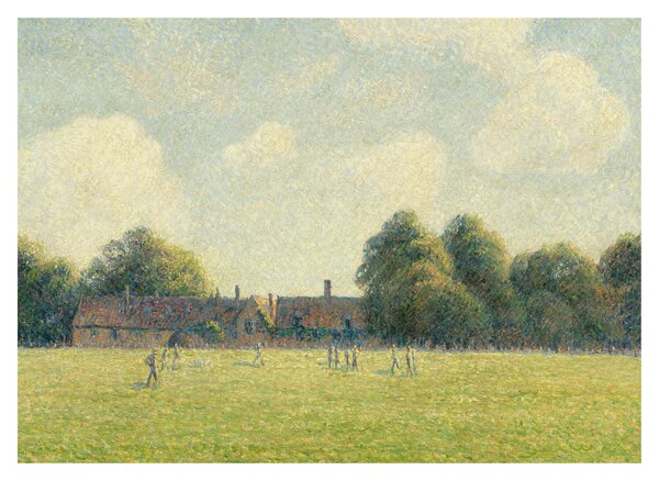 Obraz - Camille Pissarro, Hampton Court Green, reprodukce (70x50 cm)