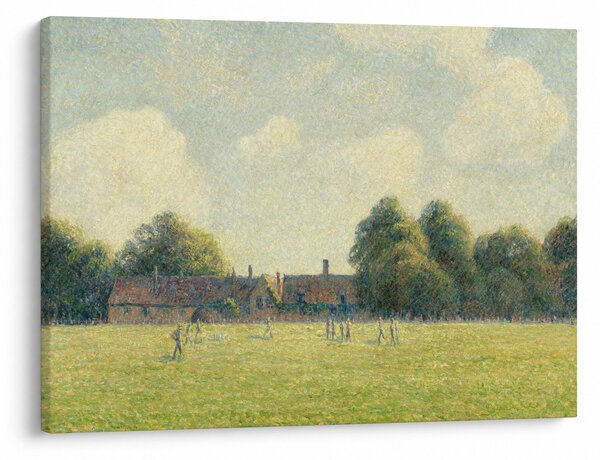 Obraz - Camille Pissarro, Hampton Court Green, reprodukce (70x50 cm)
