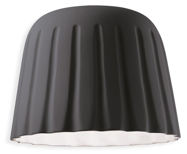 Ferroluce Stropní svítidlo MADAME GRES, ∅ 40 cm, v. 29 cm, 1xE27 Barva: Černá