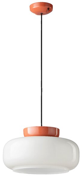 Ferroluce Závěsné svítidlo MARACANA', ∅ 37 cm, v. 20 cm, 1xE27 Barva: Hnědá