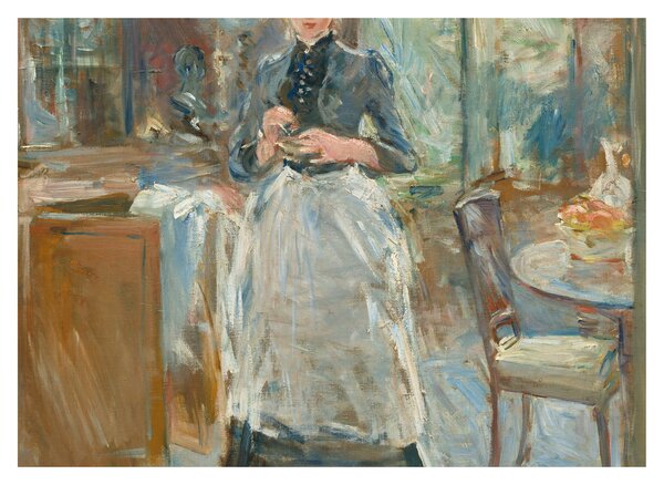 Obraz - Berthe Morisoti, In the Dining Room, reprodukce (70x50 cm)