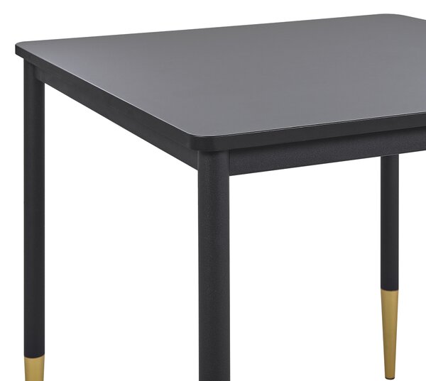 Jídelní stůl SHALFORD Černá 80 cm 80 cm