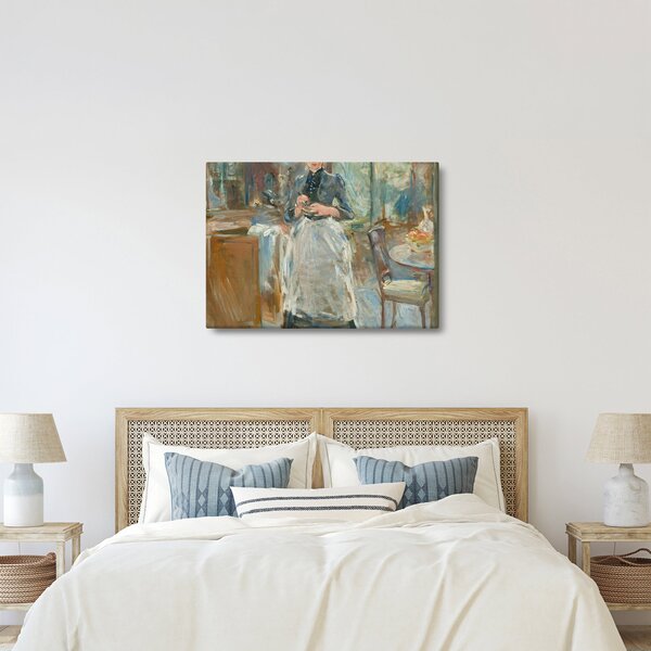 Obraz - Berthe Morisoti, In the Dining Room, reprodukce (70x50 cm)
