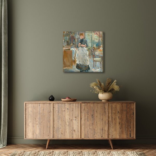 Obraz - Berthe Morisoti, In the Dining Room, reprodukce (30x30 cm)