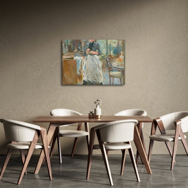Obraz - Berthe Morisoti, In the Dining Room, reprodukce (70x50 cm)