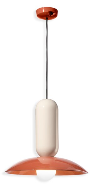 Ferroluce Závěsné svítidlo PAU, ∅ 40 cm, 1xE27 Barva stínidla: Tyrkysová