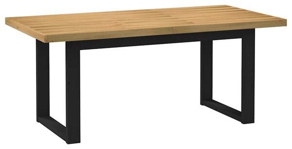 Jídelní stůl NOAIN na nohách ve tvaru U 180x90x75 cm borovice 3328259