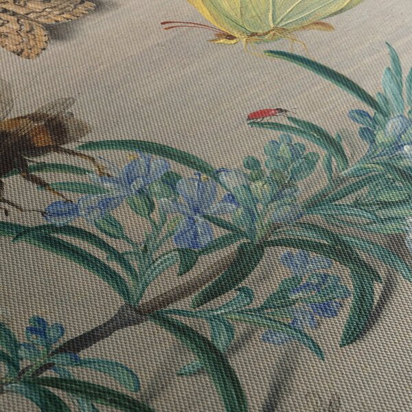 Obraz - Jan van Kessel the Elder, Insects and a Sprig of Rosemary, reprodukce (30x30 cm)