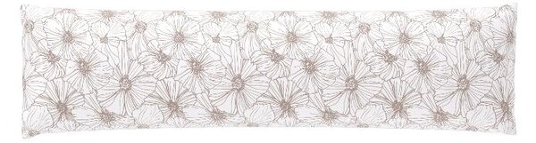 Livarno® Potah na polštář z jemného flanelu, 40 x 145 cm (béžová) (100411472002)