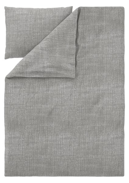 Livarno® Ložní povlečení z jemného flanelu, 140 x 200 cm, 70 x 90 cm (šedá) (100410526001)