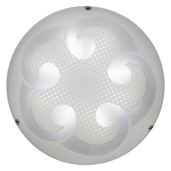 CLX LED stropní přisazené osvětlení ORISTANO, 10W, denní bílá, 30cm, kulaté 13-54920