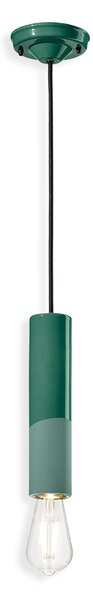 Ferroluce Závěsné svítidlo PL, v. 25 cm, 1xE27 Barva: Černá
