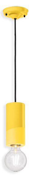 Ferroluce Závěsné svítidlo PL, v. 18 cm, 1xE27 Barva: Černá