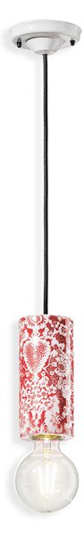 Ferroluce Závěsné svítidlo PL, v. 18 cm, 1xE27 Barva: Černá