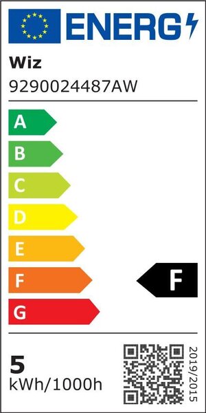 WiZ LED žárovka E14 C37 4,9W 470lm 2700-6500K IP20, stmívatelná