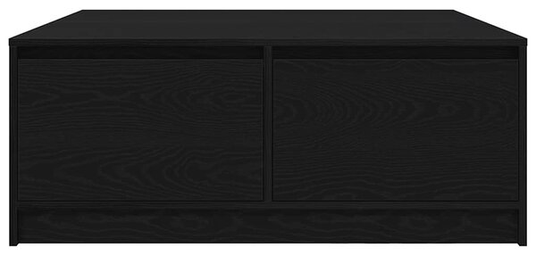 Konferenční stolek se zásuvkami Dub černý 100x100x40 cm 3328400