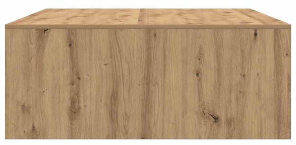 Konferenční stolek se zásuvkami Řemeslnický dub 100x100x40 cm 3328407