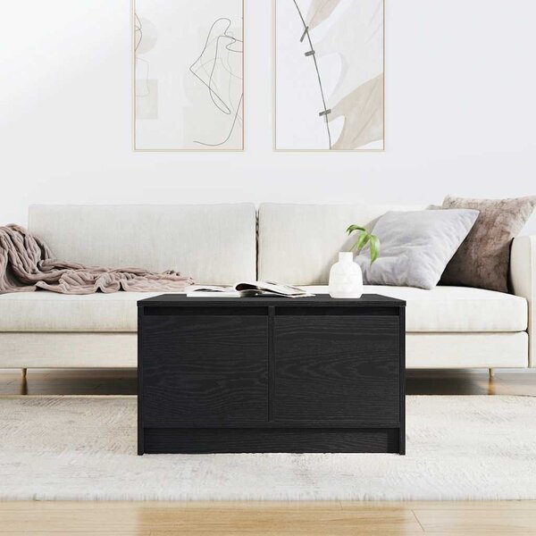 Konferenční stolek se zásuvkami Dub černý 70,5x70x40 cm 3328409