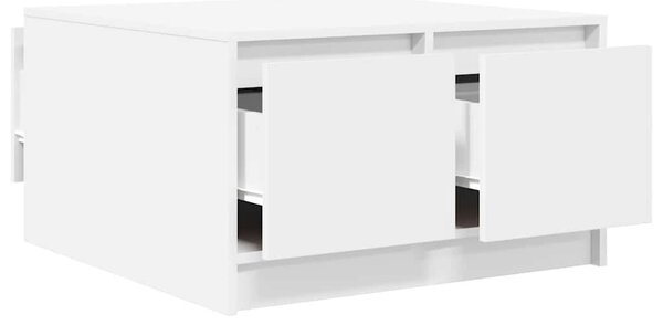Konferenční stolek se zásuvkami bílý 70,5x70x40 cm 3328408