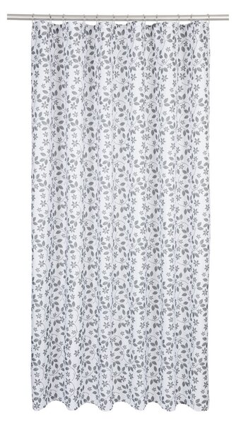 LIVARNO home Sprchový závěs, 180 x 200 cm (květinový vzor) (100341465002)