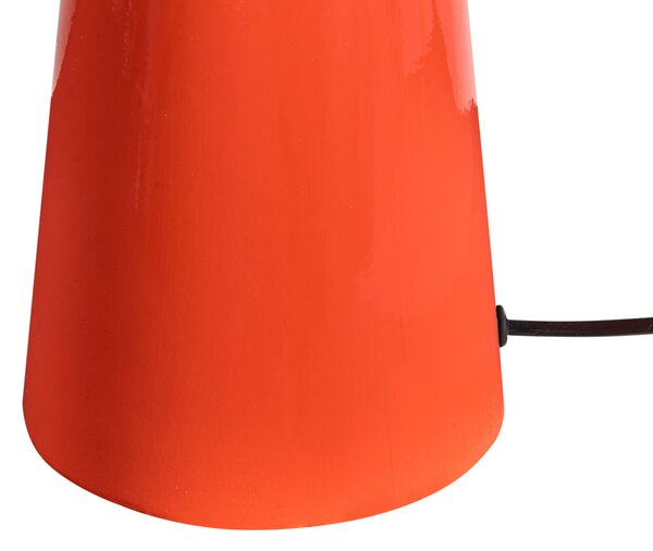 Stolní lampa OTEROS Červená