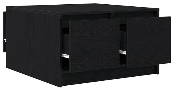 Konferenční stolek se zásuvkami Dub černý 70,5x70x40 cm 3328409