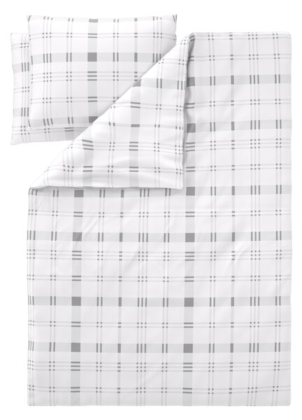 Livarno® Ložní povlečení z jemného flanelu, 220 x 240 cm, 70 x 90 cm (kostkovaná) (100411015004)