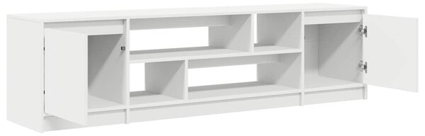 TV skříňka bílá 188,5x41x50 cm kompozitní dřevo 3328417