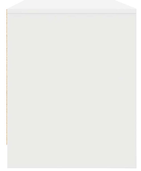 TV skříňka bílá 188,5x41x50 cm kompozitní dřevo 3328417
