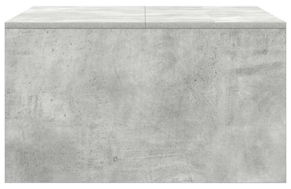 Konferenční stolek se zásuvkami Betonová šedá 70,5x70x40 cm 3328411