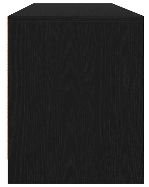 TV skříňka Černý dub 188,5x41x50 cm kompozitní dřevo 3328418