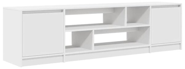 TV skříňka bílá 188,5x41x50 cm kompozitní dřevo 3328417