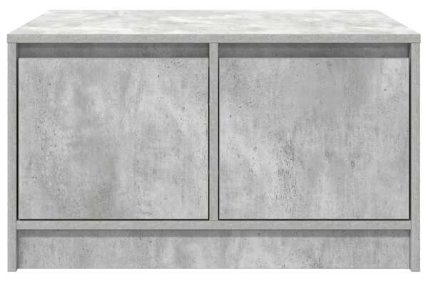 Konferenční stolek se zásuvkami Betonová šedá 70,5x70x40 cm 3328411