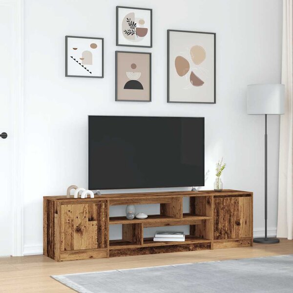 TV skříňka old wood 188,5x41x50 cm kompozitní dřevo 3328424